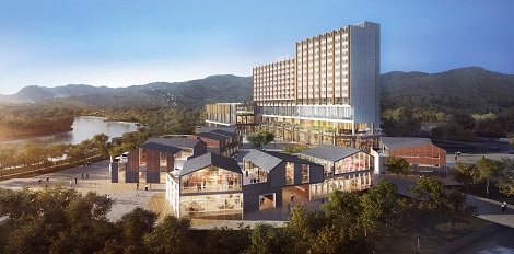 Shangri-La Hotel, Putian rendering Shangri-La Hotel, Putian rendering